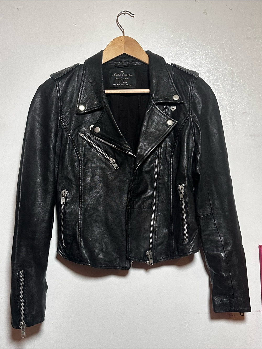 Leather Jacket - fitted